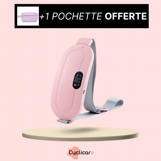 Cyclicare - Ceinture chauffante et massante menstruelle Cyclicare